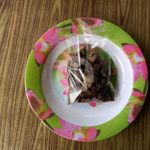 Telor Asin menu Bubur Ayam Bandung Kang Jajang, Rungkut