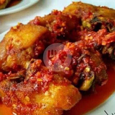 Menu Paket Tongkol Gulai menu Nasi Padang Fajar Minang, Wonorejo
