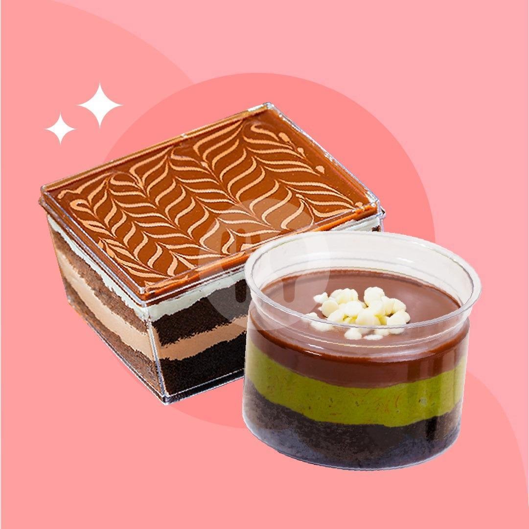 Tiramisu Dessert Box  & Dubai Chocolate menu Bittersweet By Najla, Klampis