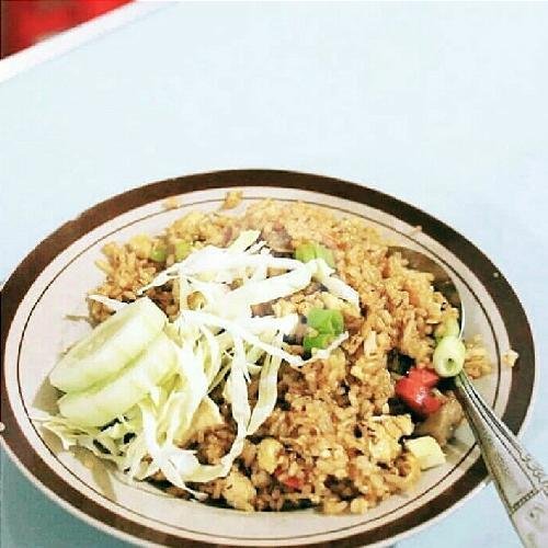 Nasi Goreng Sosis menu Warung Pak Rojo, Sinduadi
