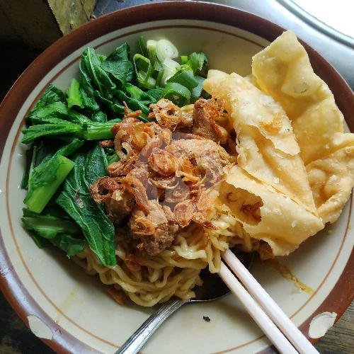 Mie Ayam Mercon (Pedas Gurih) menu Mie Ayam dan Bakso Bintang Bersaudara, Krapyak