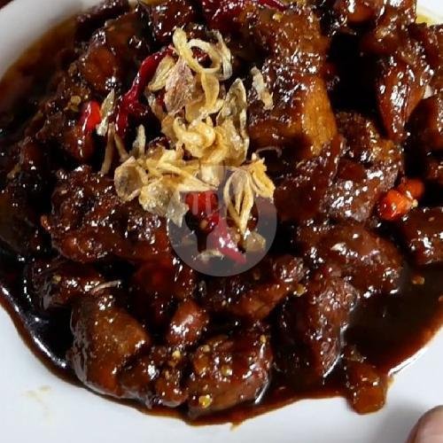 Sate Babi Campur Lemak 5-TUSUK menu Glory Sate Babi Asli, Ngagel Jaya Utara