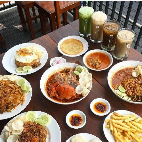 Mie Aceh Telur Mantap menu Sanger Kopi Aceh, Malang