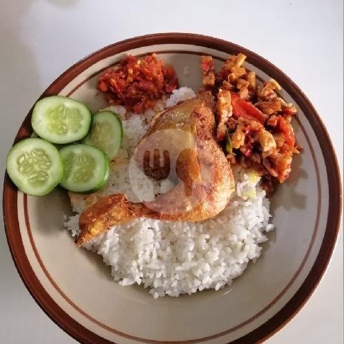 Nasi Telor Sarden menu Warkop 99, Kubang Sari 1