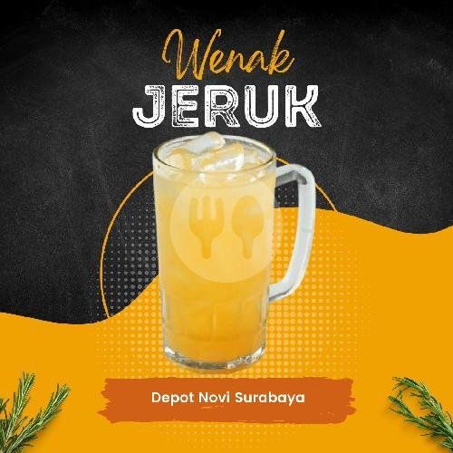 Jeruk menu Depot Novi Surabaya