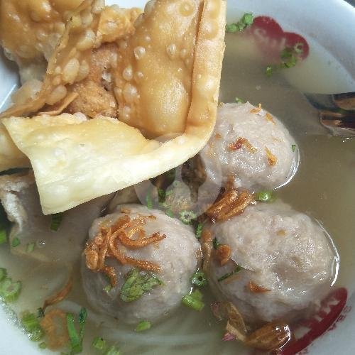 Bakso menu Warung Es Degan & Lontong Balap Mbak Ratih, Nginden Semolo