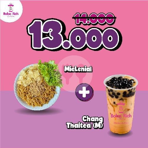 Milenial L + Brown Sugar Milk Tea M menu Es Alpukat Kocok Bjg 11, Tamansiswa