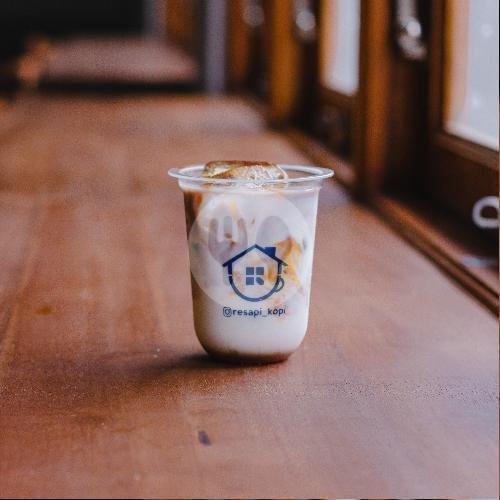 Cafe Latte Ice (No Sugar) menu Resapi Kopi, Glagahsari