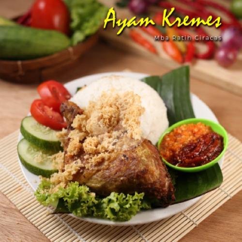 Nasi Nila Goreng menu Ayam Penyet Mba Ratih, Poncol