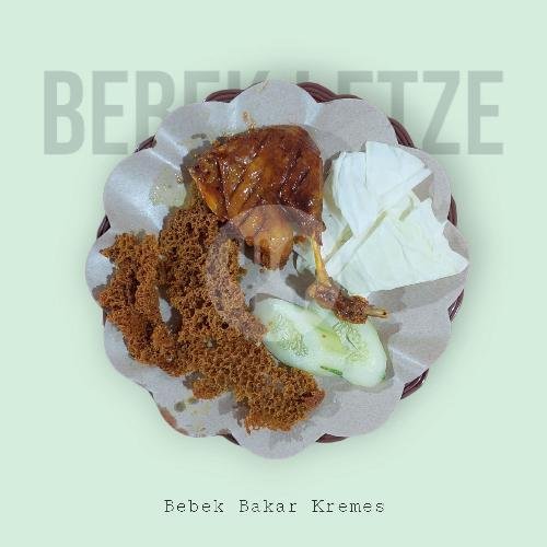 Bebek Goreng Kremes menu Bebek Letze, Kemayoran
