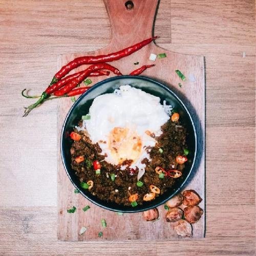 Mantap 7 menu Nasi Cincang Buki Jatinangor, Jatinangor