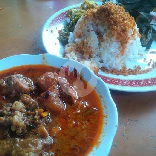 Nasi Kikil Sapi menu RM Padang Wendy Saiyo, Moh Toha