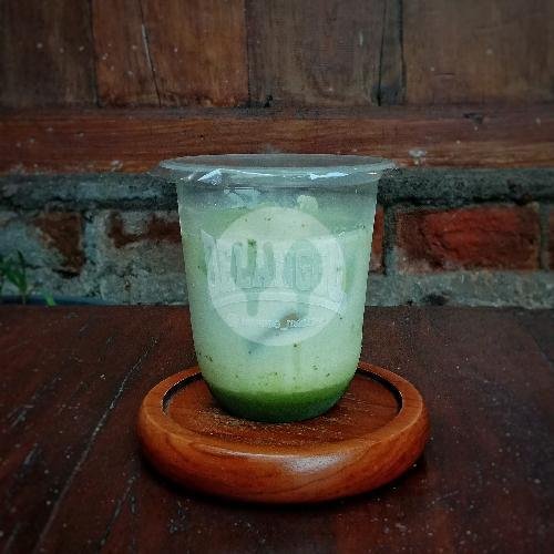 Red Velvet Latte menu Kopi Opa Roastery & Eatery, Delanggu