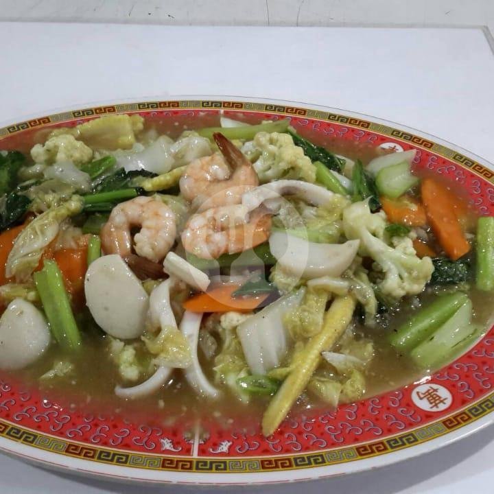 Gurame Goreng Tepung / Saos Padang / Asam Manis / Rica Rica menu Bakmi Alung Chinese Food 98, Pademangan