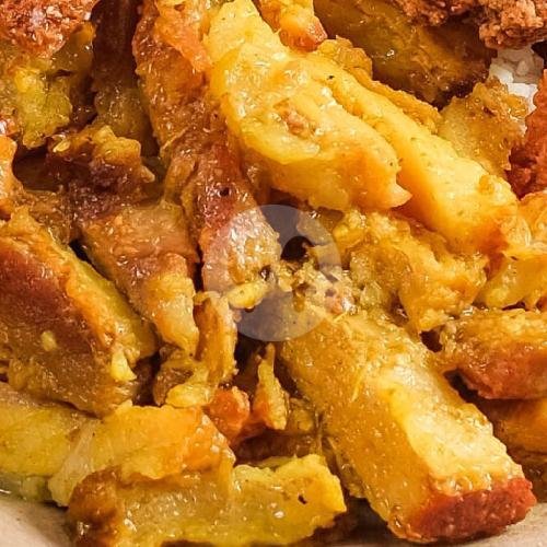 Babi Garing Crispy Porsi Sharing menu Nasi Bigul Bali Bu Niluh, Pasar Baru