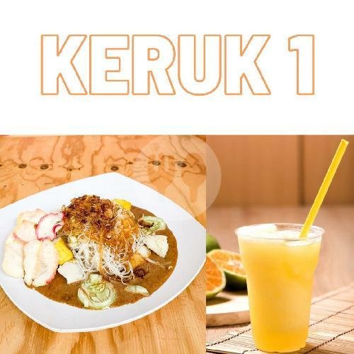 Keruk 2 menu Ketoprak Mede Boncang, Kebon Kacang