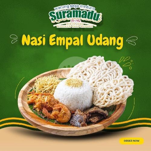 Nasi Soto Banjar menu Warung Sego Meduro Suramadu Bu Anna, Klampis Jaya