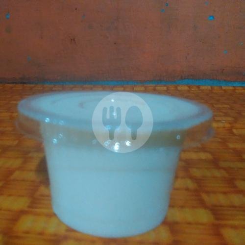 Puding Susu Vanila Jeruk menu Sate Mang Entok, Pasirluyu