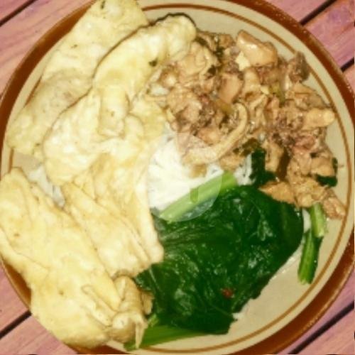 Mie Ayam Biasa menu Bubur Ayam Ilham, Kuliner Sardjito