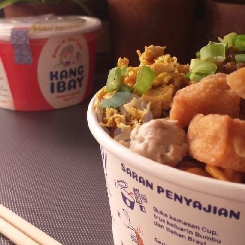 Bakso Kuah Instan menu Bakso Kang Ibay, Babakan Asih, Bojongloa Kaler