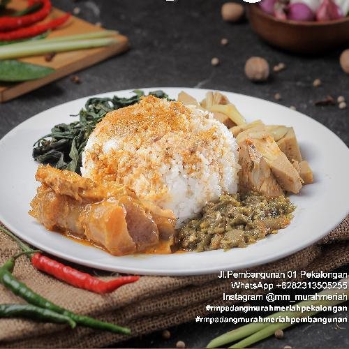 Nasi Ayam Bakar menu RM Murah Meriah 'Masakan Padang', Kraton Lor