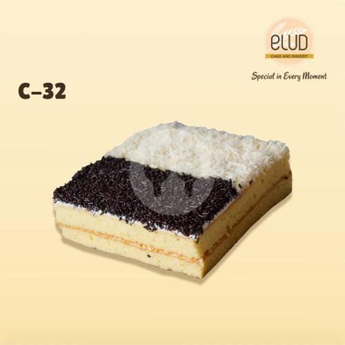 Brownies Cokelat Almond menu Elud Cake & Bakery, Teluk Jambe