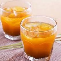 Es Soda Gembira menu Ayam Goreng Suharti, Soekarno Hatta