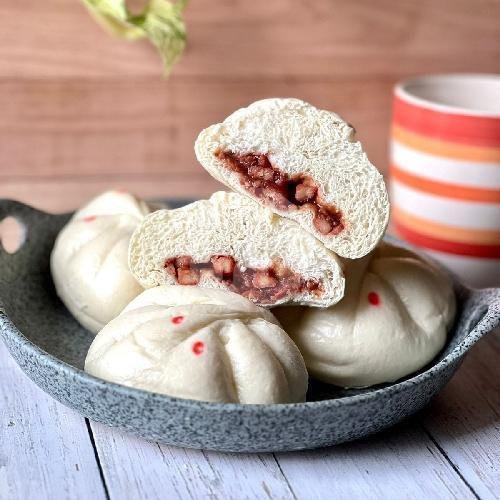 Hampers Lebaran Isi 10 kecuali Ayam charsiu(Free Card) menu Bakpao La Rissa, Lojiwetan