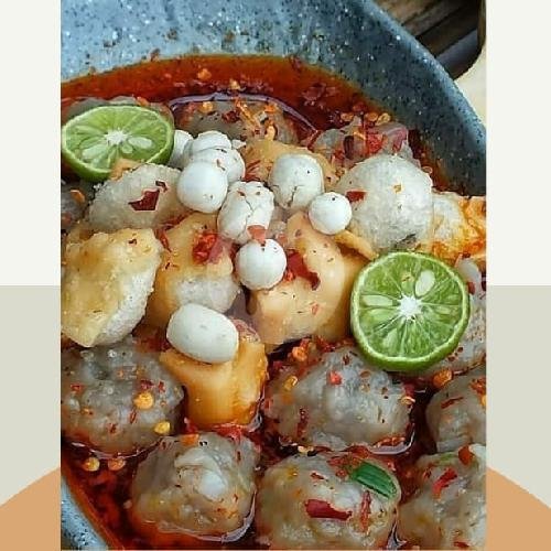 Bakso Tulang Rangu / Tulang Muda Isi 12 Gelinding menu Baso Aci Dapur Ny. Lin, Jebres