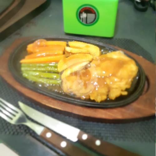Steak Ayam Hotplate Bbq menu Hotplate, Ciamis