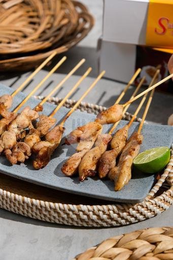 Paket Hemat 2 menu Sate Taichan Bang Maman, Food Market Sunter