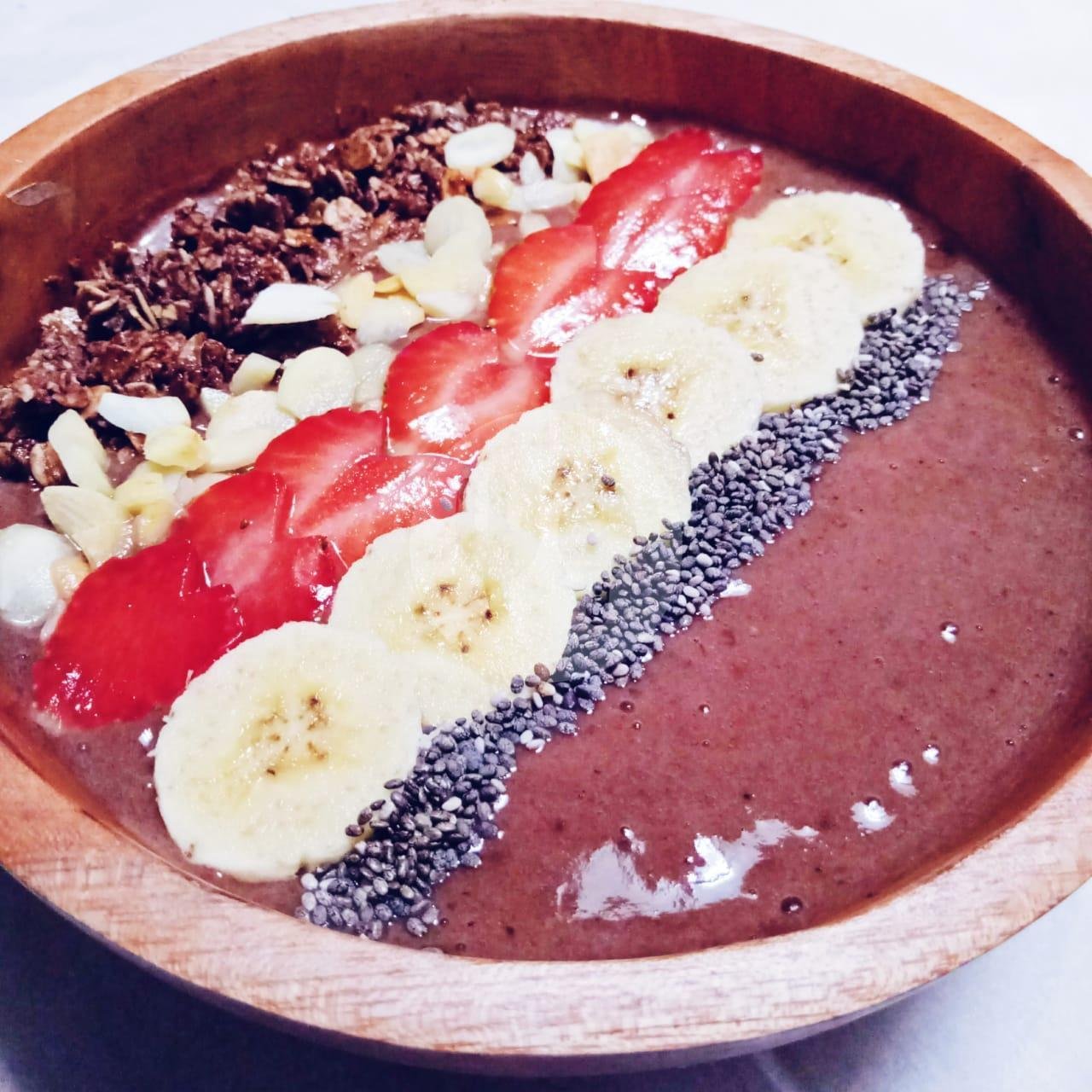 Pinky Berry  Smoothies Bowl menu Palm Sugar Cafe, Banyuwangi