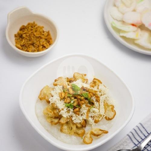 Bubur Ayam Komplit ( TANPA KUAH ) menu Bubur Ayam Abu Donny, Jl. Agus Salim 35A Batu