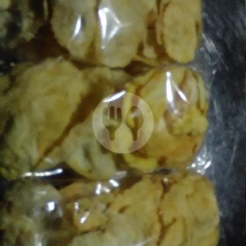 Emping menu Bubur Ayam Pak Otong, Jendral Sudirman