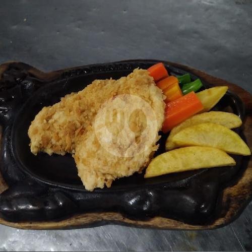 Chiken Steak Krispy menu Steak & Ayam Geprek Kopitan Semanggi