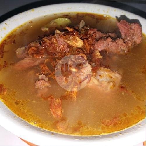 Sop Sapi Spesial menu Sate Madura Cak Bakrie, Rawalumbu
