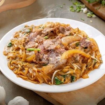 Jus Alpukat menu Kwetiau Sapi Akhiang 79, Glodok