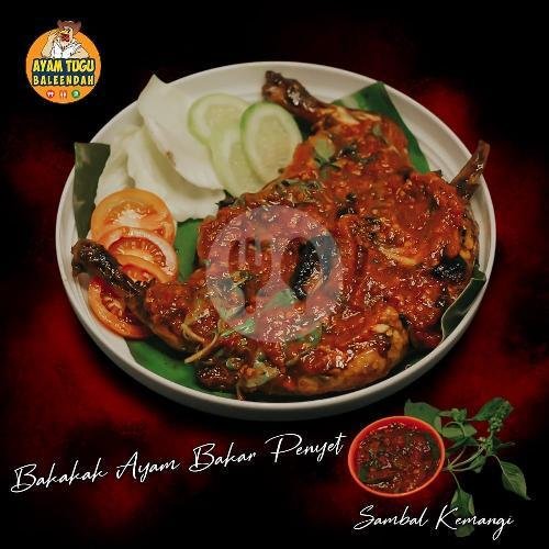 paket mantap goreng penyet Sambal Ijo menu Ayam Tugu, Baleendah