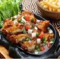 Ayam Goreng Tepung menu Bofet Berkah, Abdul Muis
