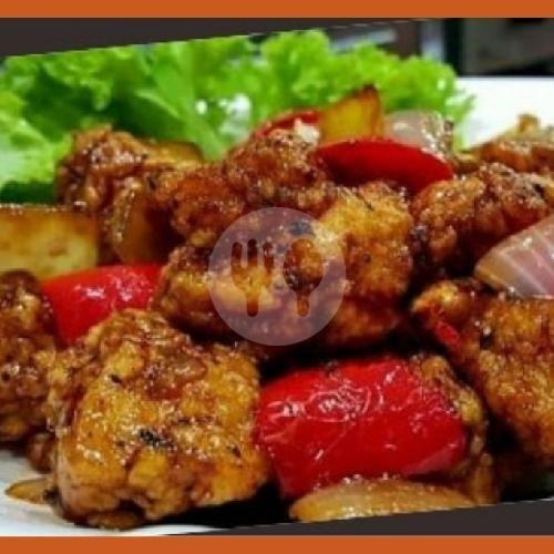 Nasi Ayam Sambal Ijo menu Dapur Kita, Jamblang