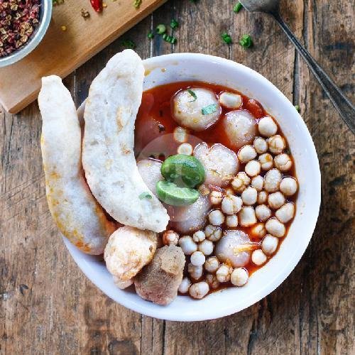 Jomblo Biasa Kuah Hot Mala menu Baso Aci Jomblo, Antapani