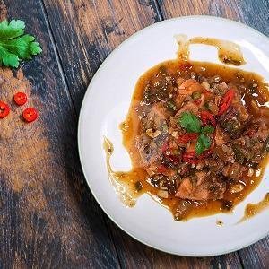 Ayam Goreng Mentega menu Dapur Lanang, Kramat Jati