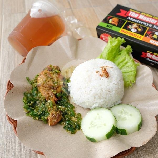 Ayam Goreng Master + Sambal Ijo menu Ayam Geprek The Master, Lowokwaru