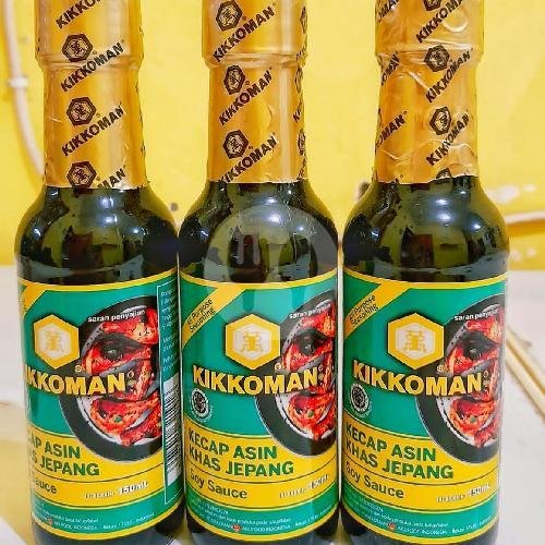 Kikkoman Kecap Asin 150g menu Frozen Spesialist, Sukodono