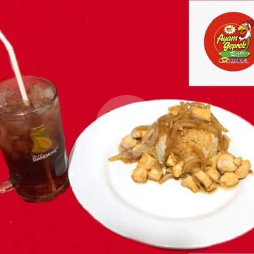 Chicken Steak menu Ayam Geprek Rizki, Dr. Sutomo