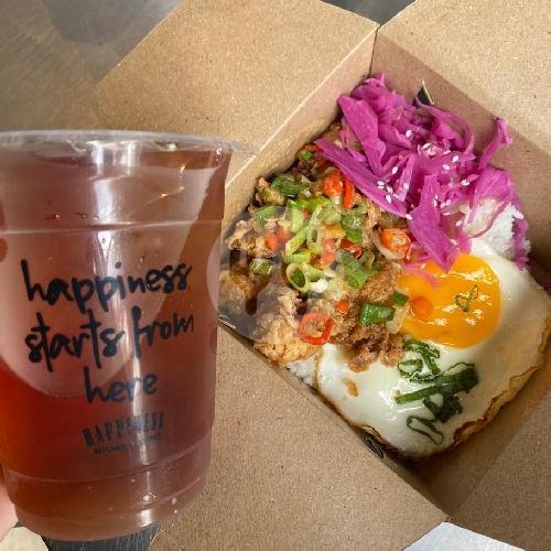 Rice Bowl Chicken Salted Egg menu Happiness Kitchen and Coffee Pamulang