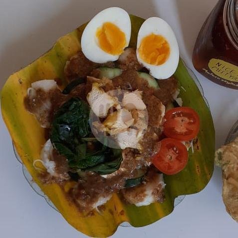 Lotek menu Ketoprak dan Lotek Bang Rojali, Mlati
