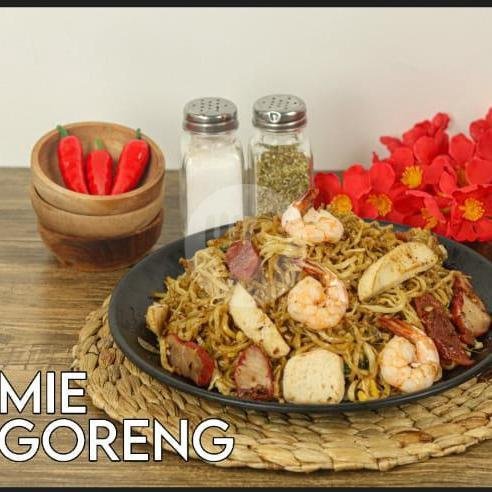 Bakmi Lebar Rebus Daging Babi menu Bakmi O Ten, Green Ville