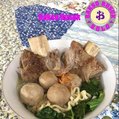 Bakso Urat Kecil menu Bakso Rusuk Solo, Kolonel Sugiono