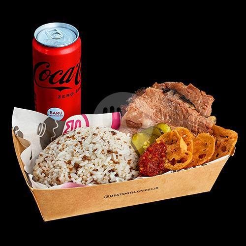 Meatsmith Nashville Fried Chicken Sandwich Combo menu Meatsmith Xpress Burger & BBQ MSX, Gunawarman
